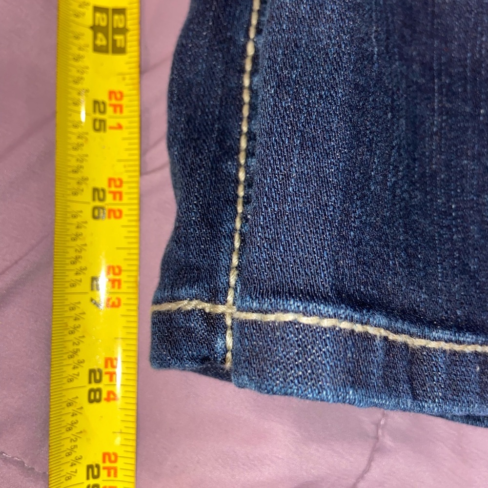 BKE Dark Blue Flare Jeans - Picture 8 of 8